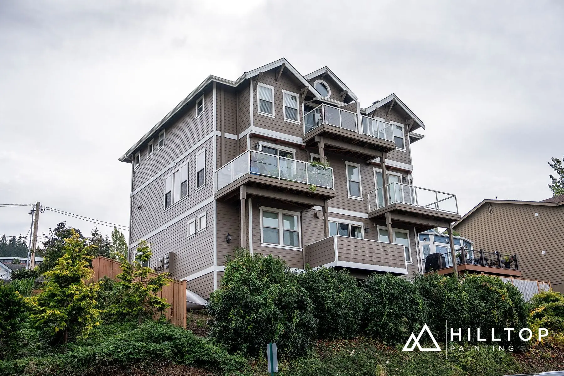Boulevard Condominium — Full Exterior Repaint & Trim Restoration Above Bellingham Bay — photo 1