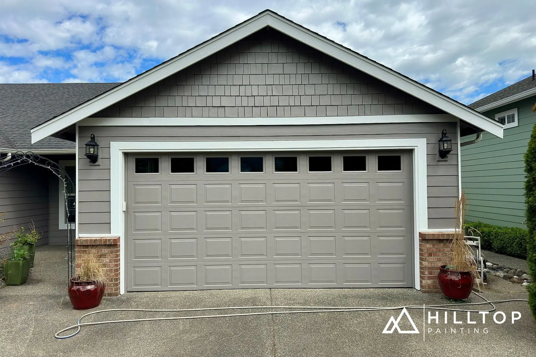 Dovetail SW 7018 with Duration-Grade White Trim on a Bellingham Rambler — photo 6