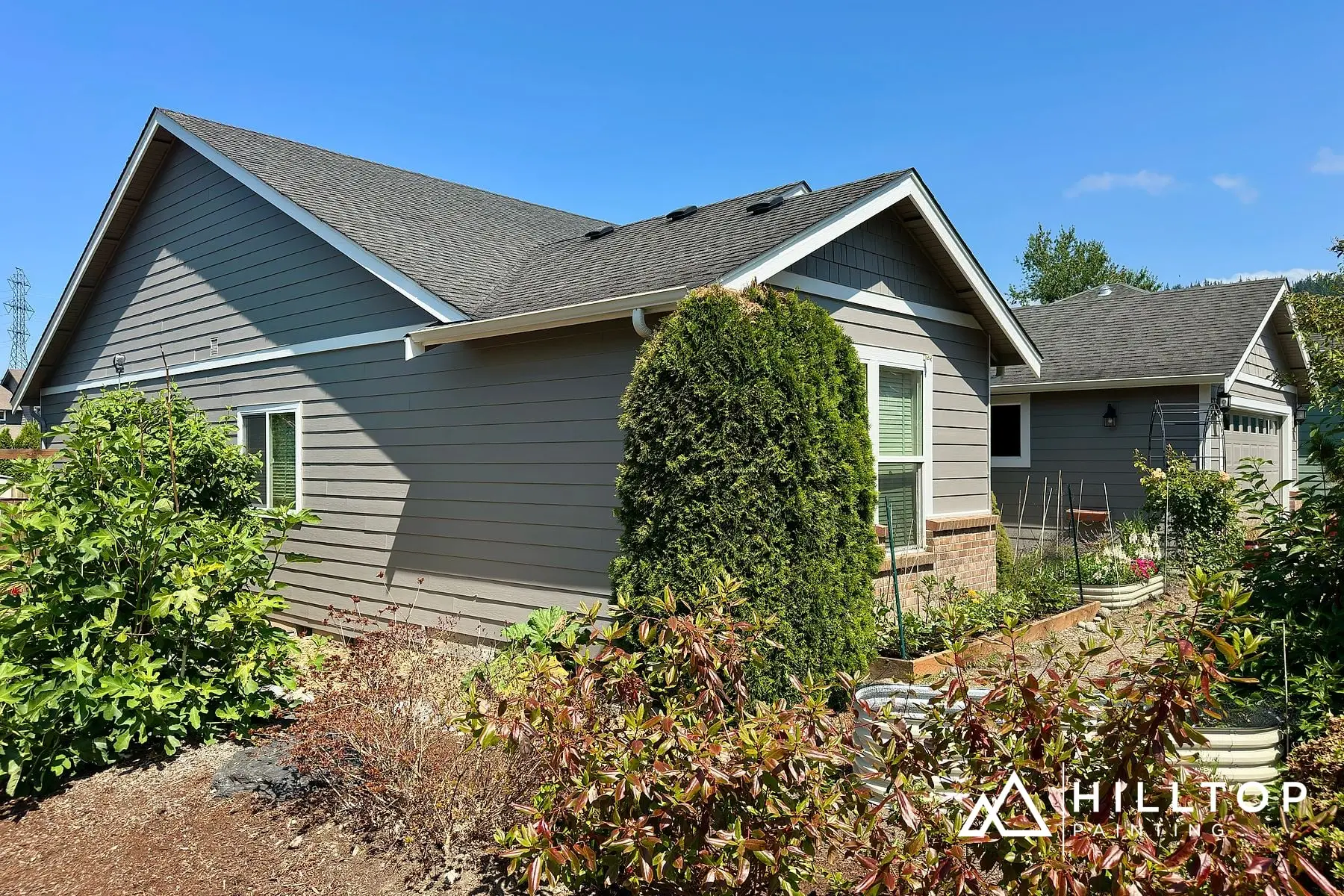 Dovetail SW 7018 with Duration-Grade White Trim on a Bellingham Rambler — photo 3