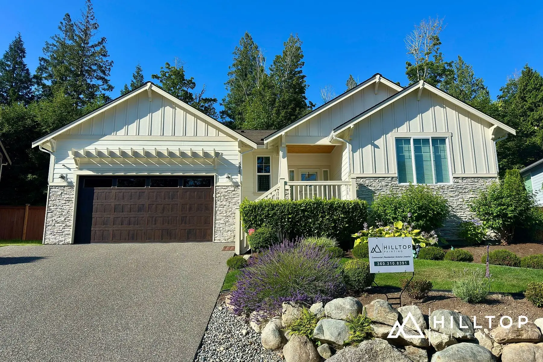 Cream to Deep Navy — a Blaine Craftsman Redone Inside & Out — photo 5