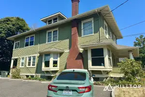 Two-Tone Green on a 1903 Foursquare — Exterior, Soffits & Both Porches in Bellingham — Bellingham, WA 98225