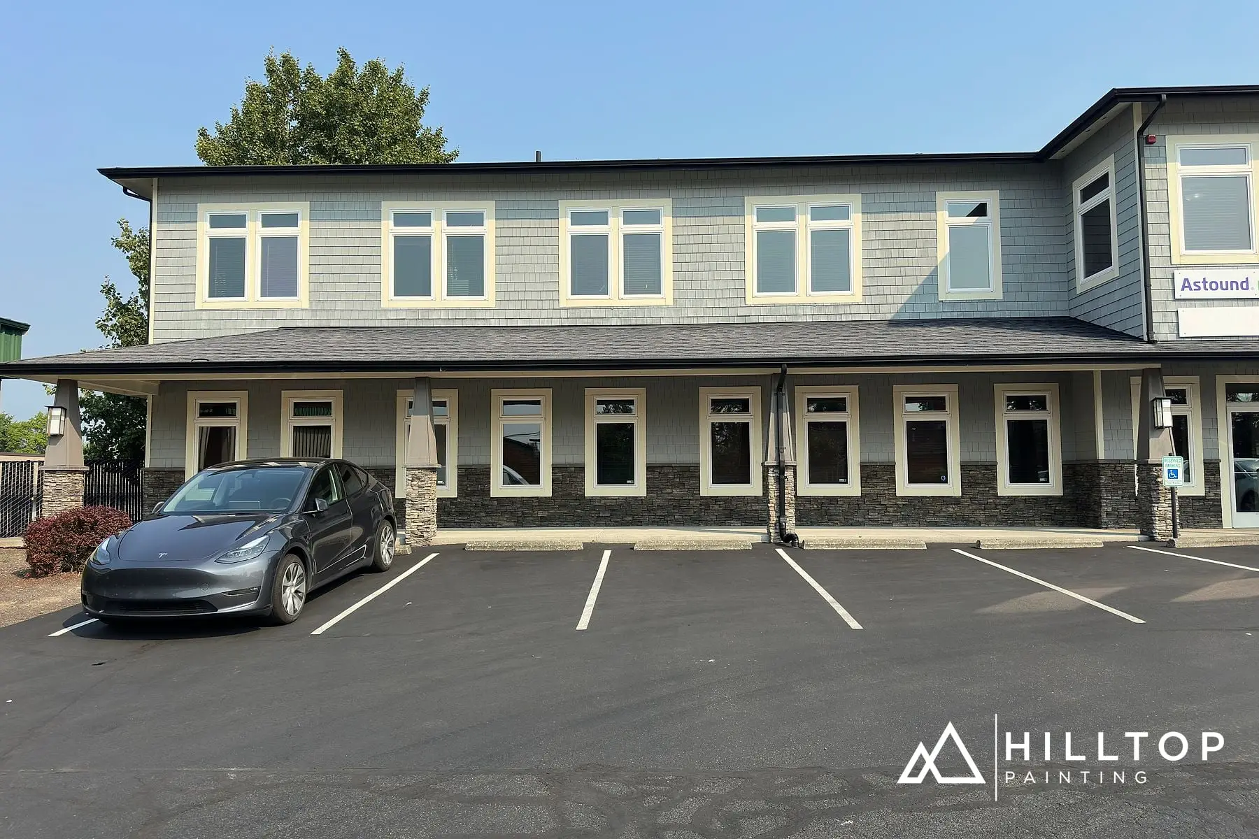 Before: A Two-Story Bakerview Office Building, Refreshed Around Its Tenants