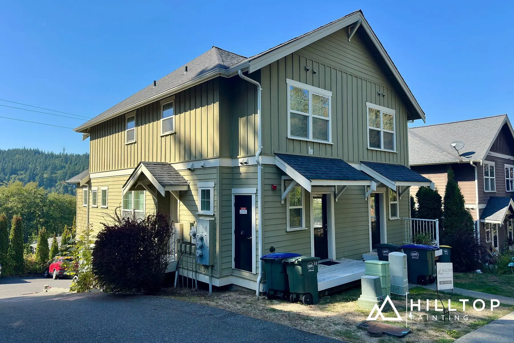 From Olive to Navy — a Hillside Bellingham Rental Duplex Turned Around — photo 4