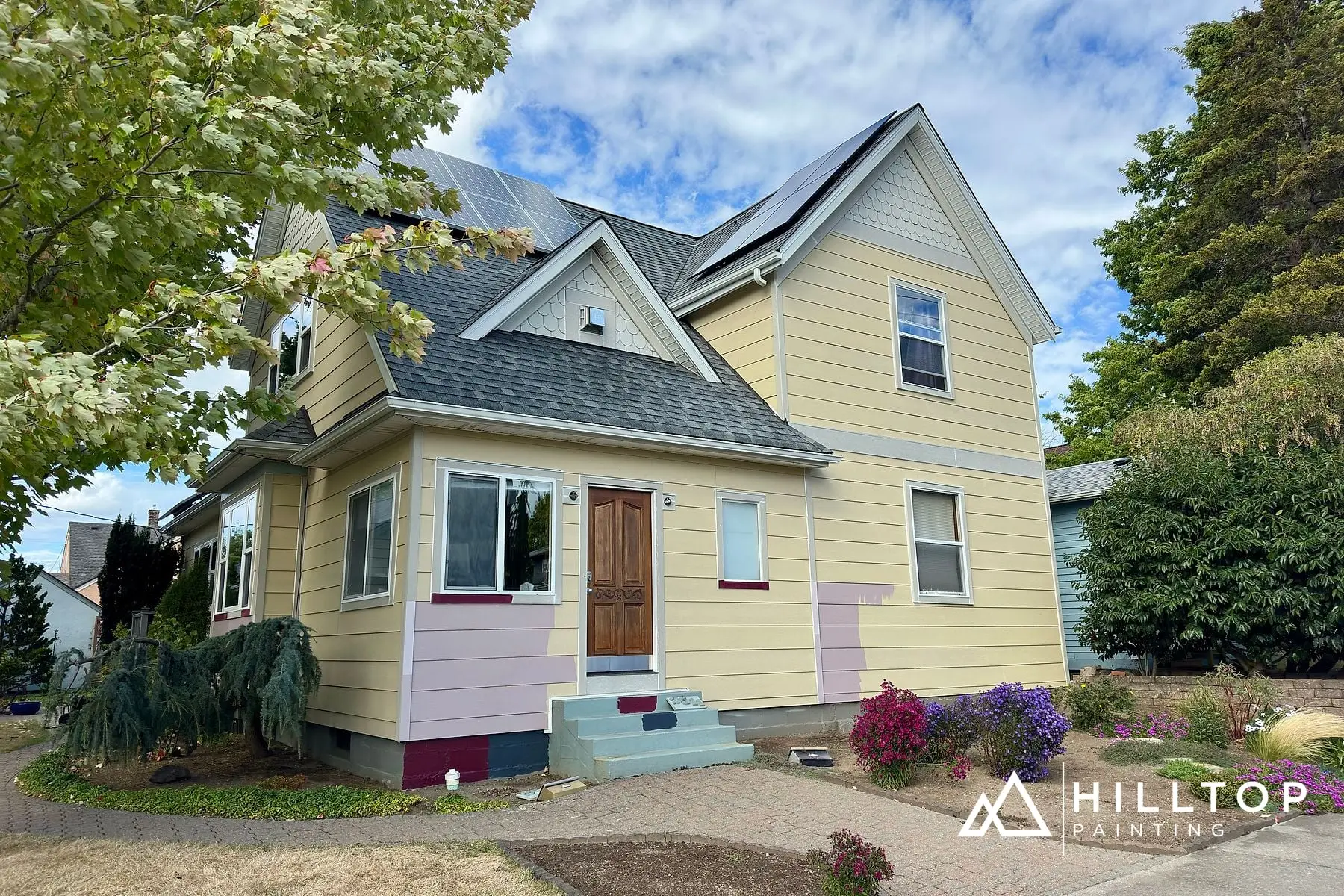 A Bellingham Victorian in Glamour SW 6031 with Burgundy Accents — photo 5
