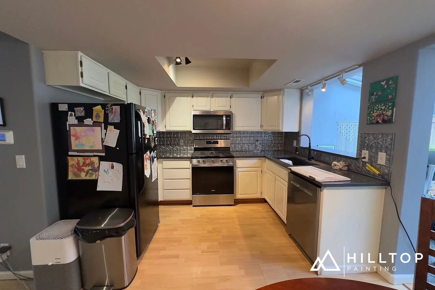 A 20-Door Kitchen Reset in Snowbound SW 7004 — Bellingham — photo 1