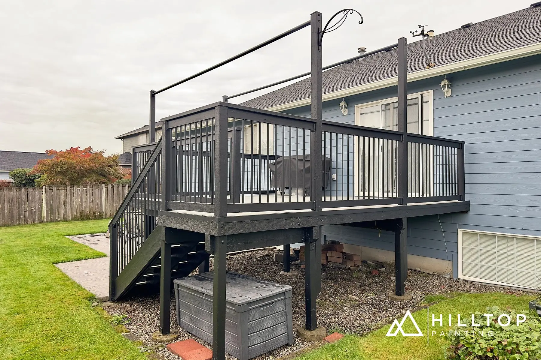 Duration, Hardie & Tricorn-Black Rails — a Lynden Home Rebuilt at the Edges — photo 4