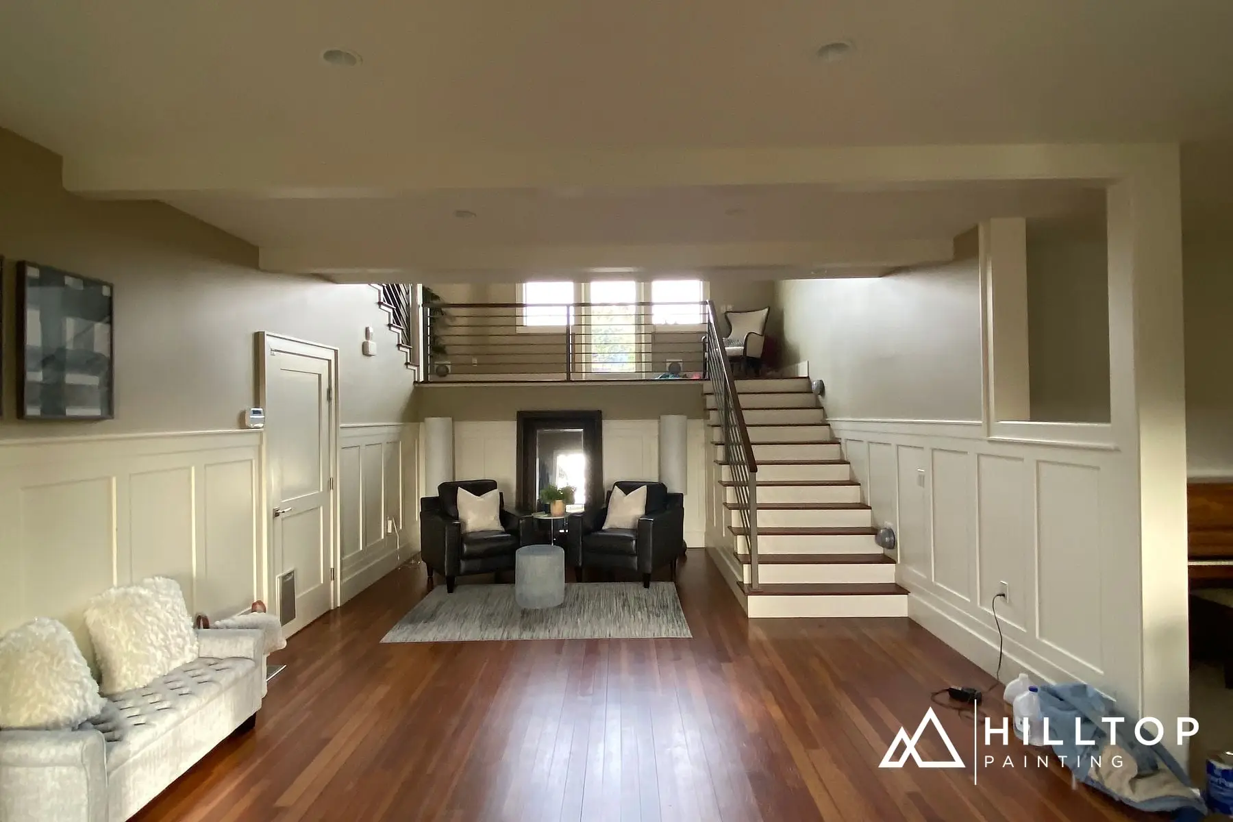 Fresh Grays & New Tile Floors — an Eagleridge Interior Rebuilt Underfoot — photo 8