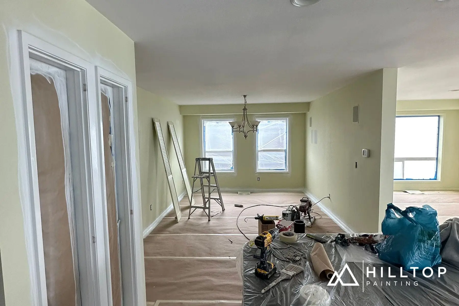 A Sandy Point Waterfront Great Room — Walls, Ceilings & Trim for a Repeat Client — photo 4