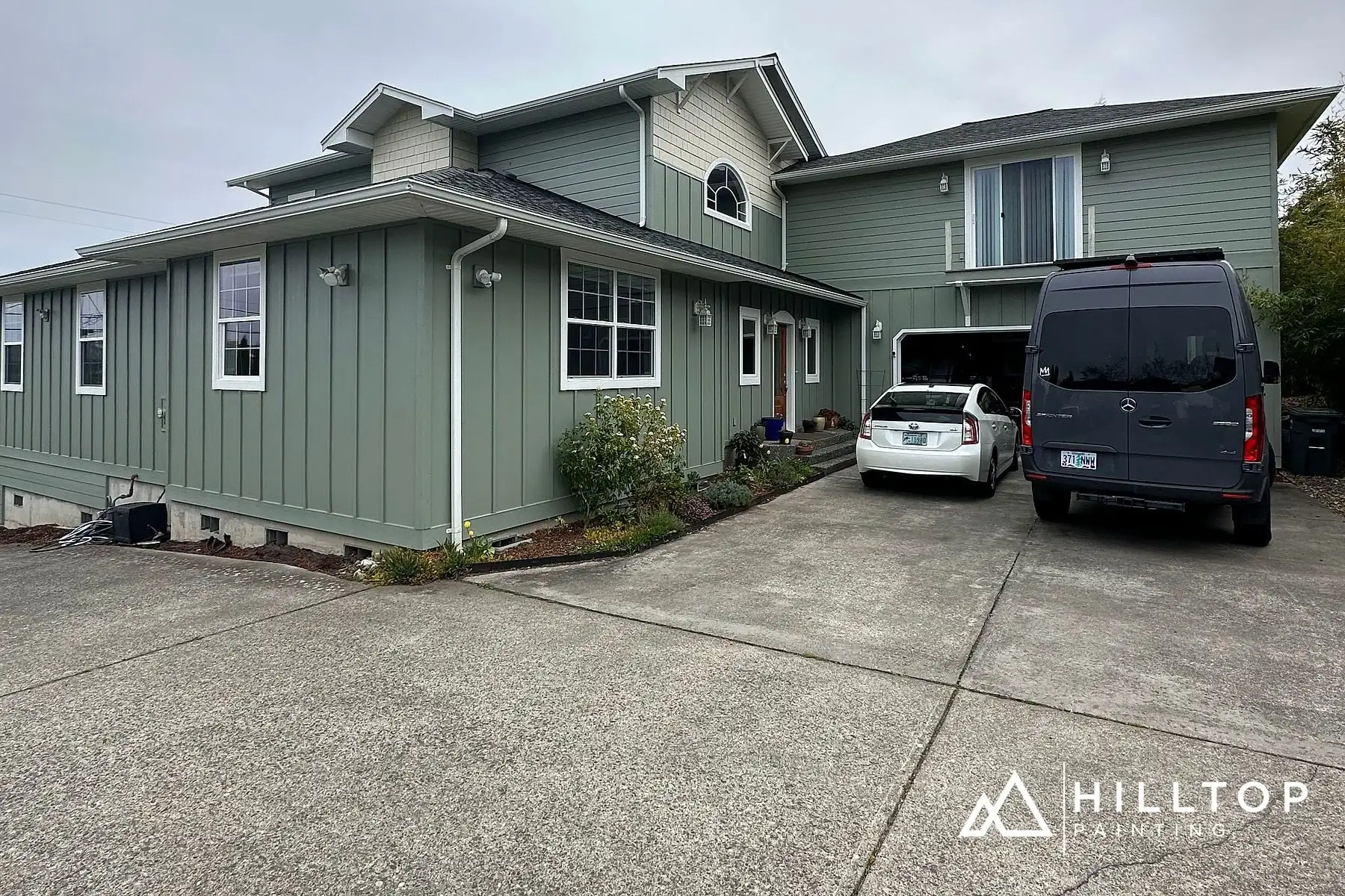 A Blaine Two-Story Settles Into Evergreen Fog SW 9130