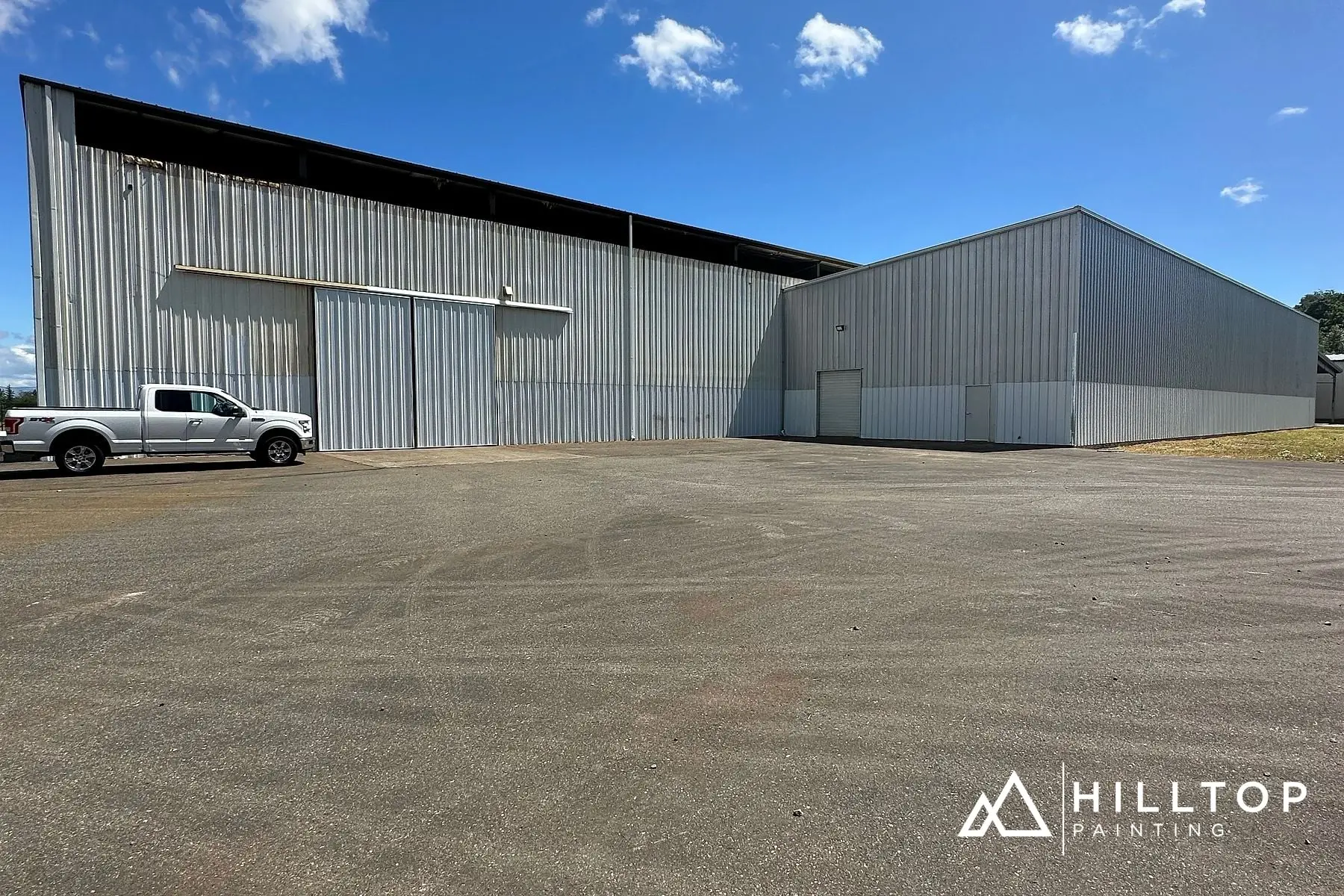 Before: A Ferndale Metal Building Goes Cyberspace SW 7076 — Nylatech's Full Exterior