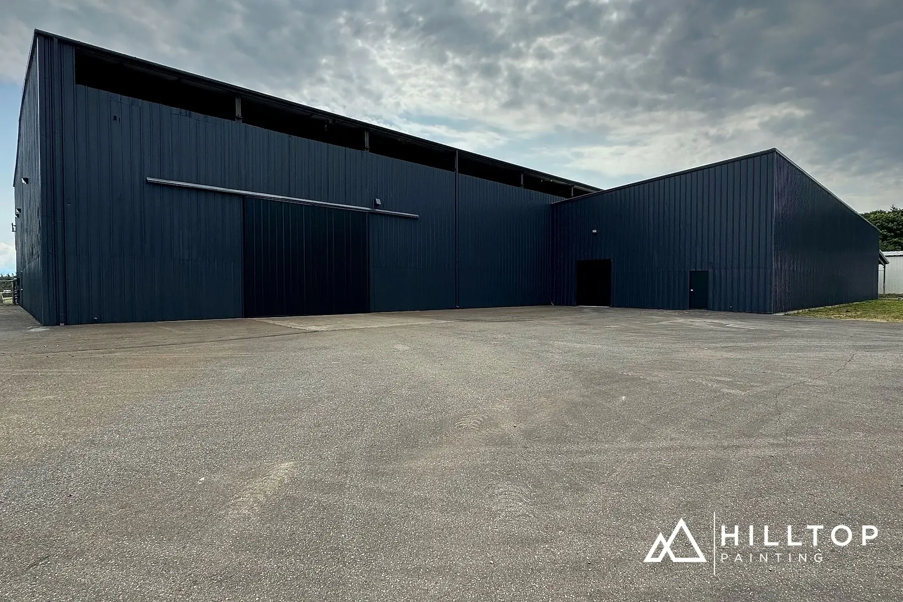 After: A Ferndale Metal Building Goes Cyberspace SW 7076 — Nylatech's Full Exterior