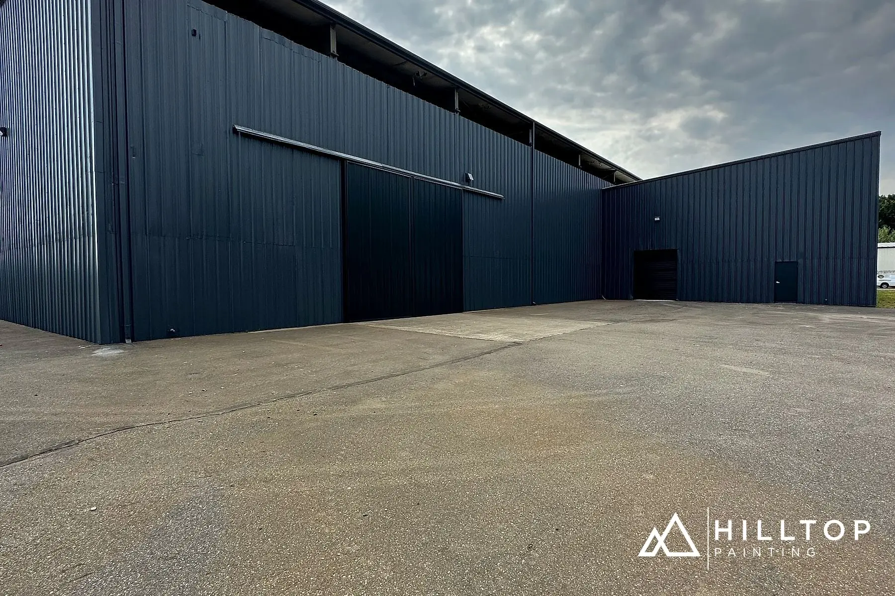 A Ferndale Metal Building Goes Cyberspace SW 7076 — Nylatech's Full Exterior — photo 3