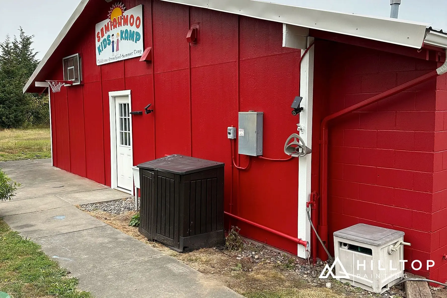 The Kids Kamp Barn — Classic Red & White Kept Bright in Blaine — photo 2