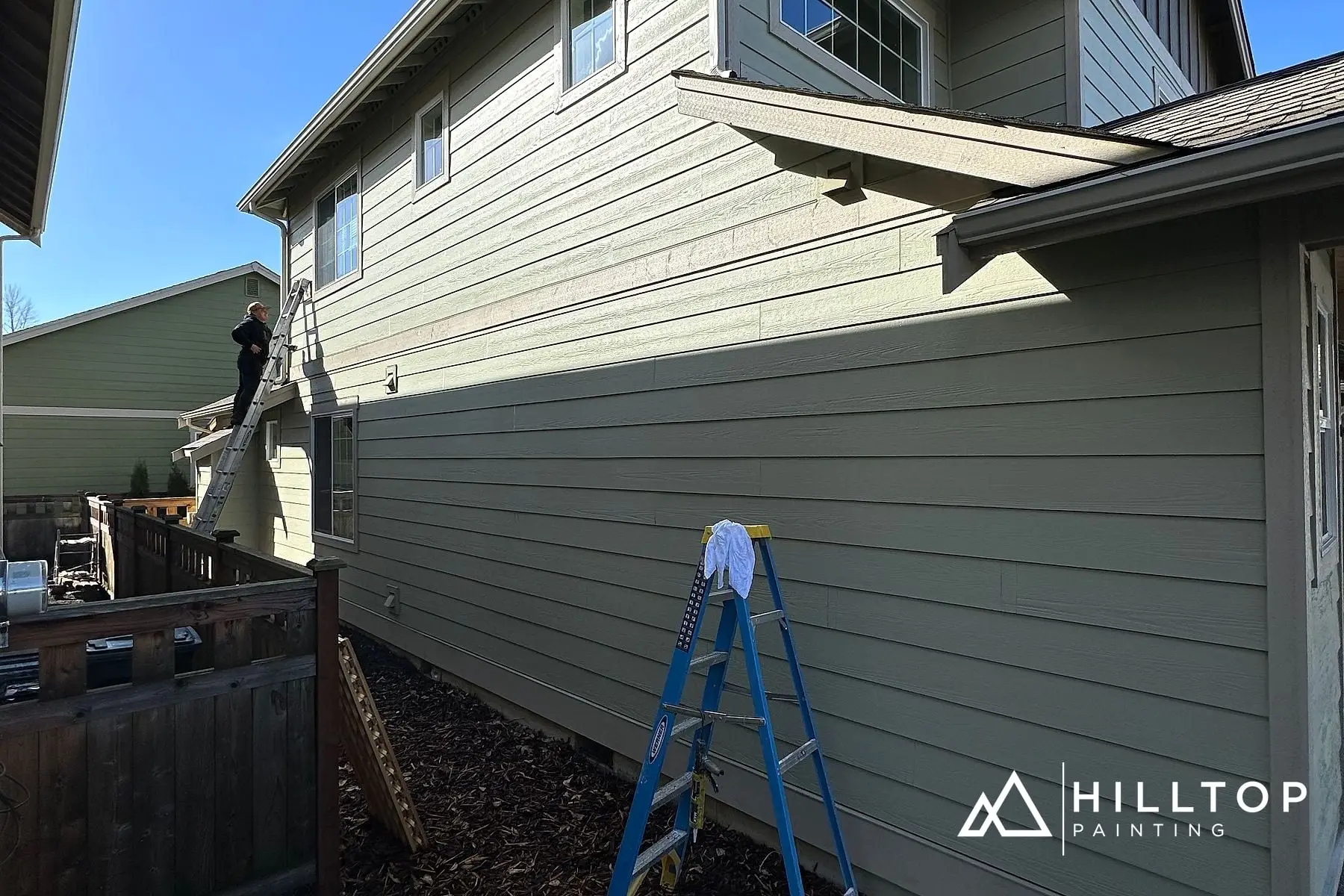 Shiitake SW 9173 Below, Rainstorm Above — a Two-Tone Bellingham Two-Story — photo 6