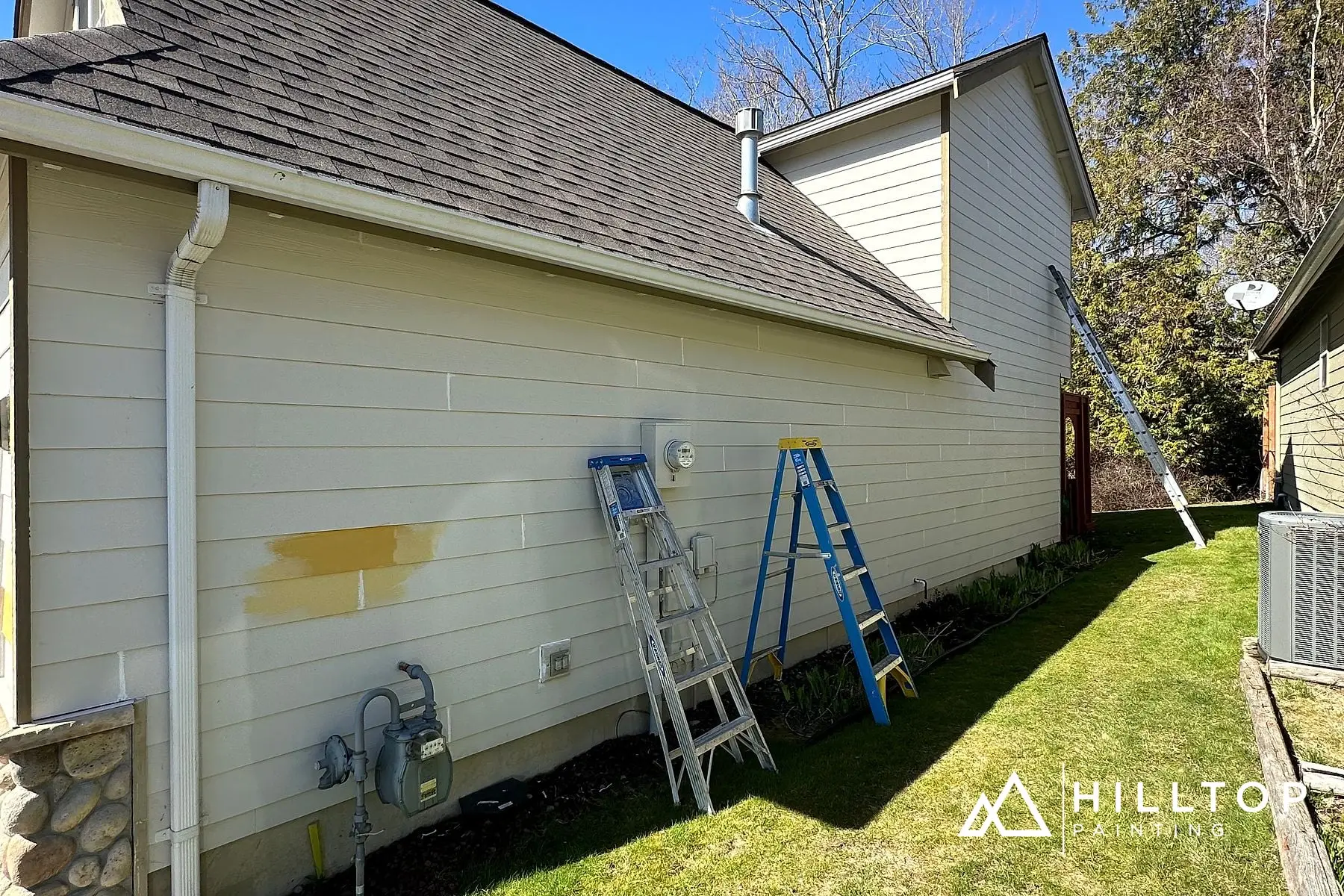 Butter-Yellow Kept Warm — a Bellingham Stone-Front Cottage & Its Garage Doors — photo 4