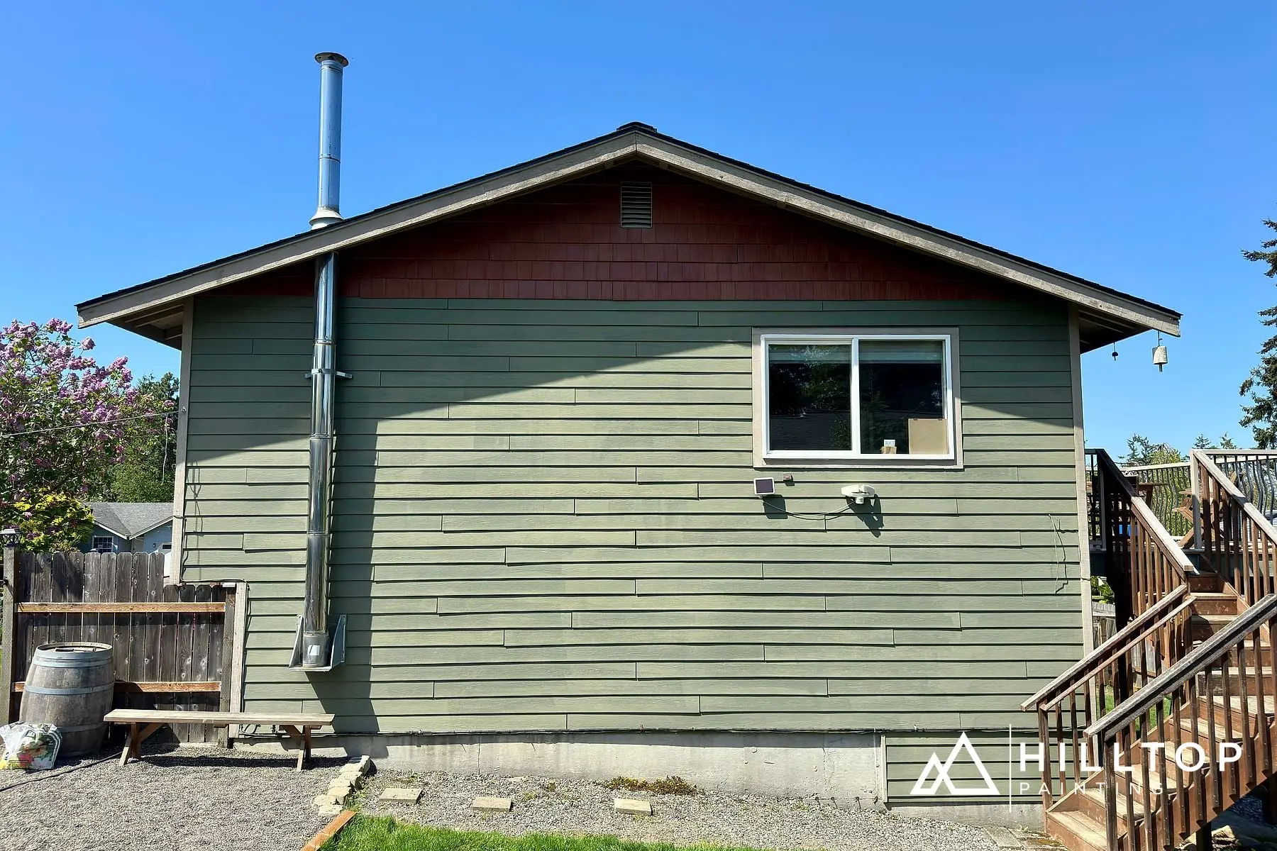 Coastal Plain SW 6192, New Fascia & Fresh Cedar on a Bellingham Split-Entry — photo 3