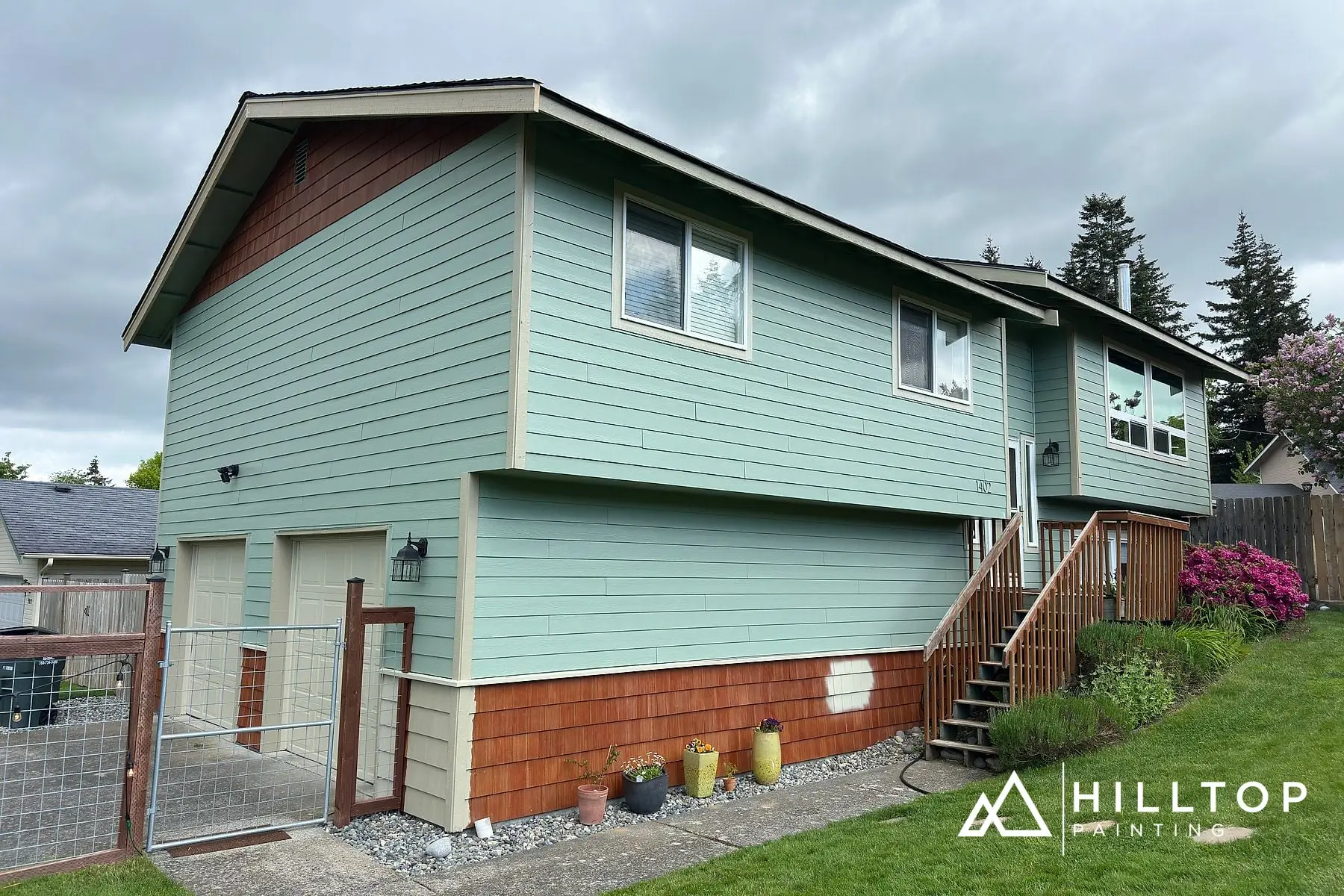Coastal Plain SW 6192, New Fascia & Fresh Cedar on a Bellingham Split-Entry — photo 4