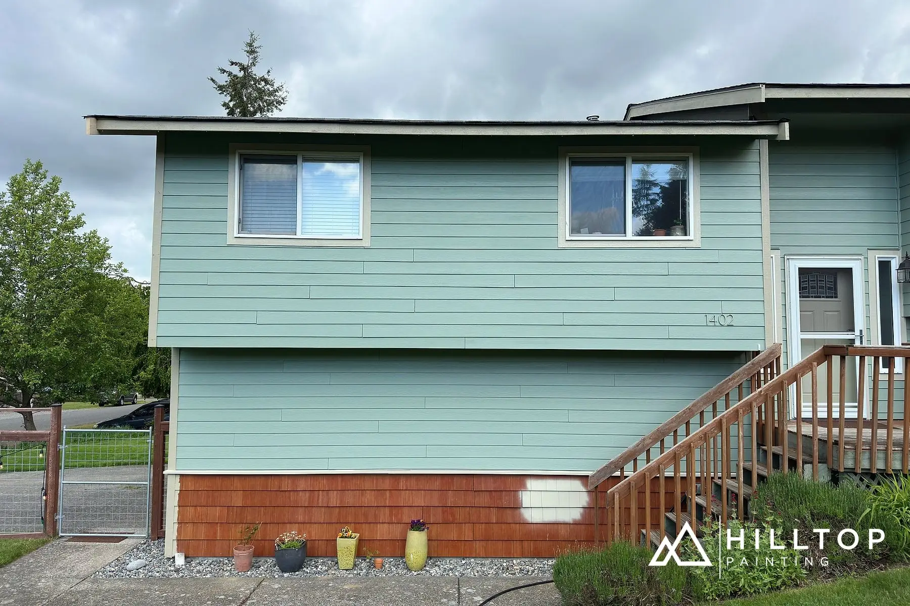 Coastal Plain SW 6192, New Fascia & Fresh Cedar on a Bellingham Split-Entry — photo 5