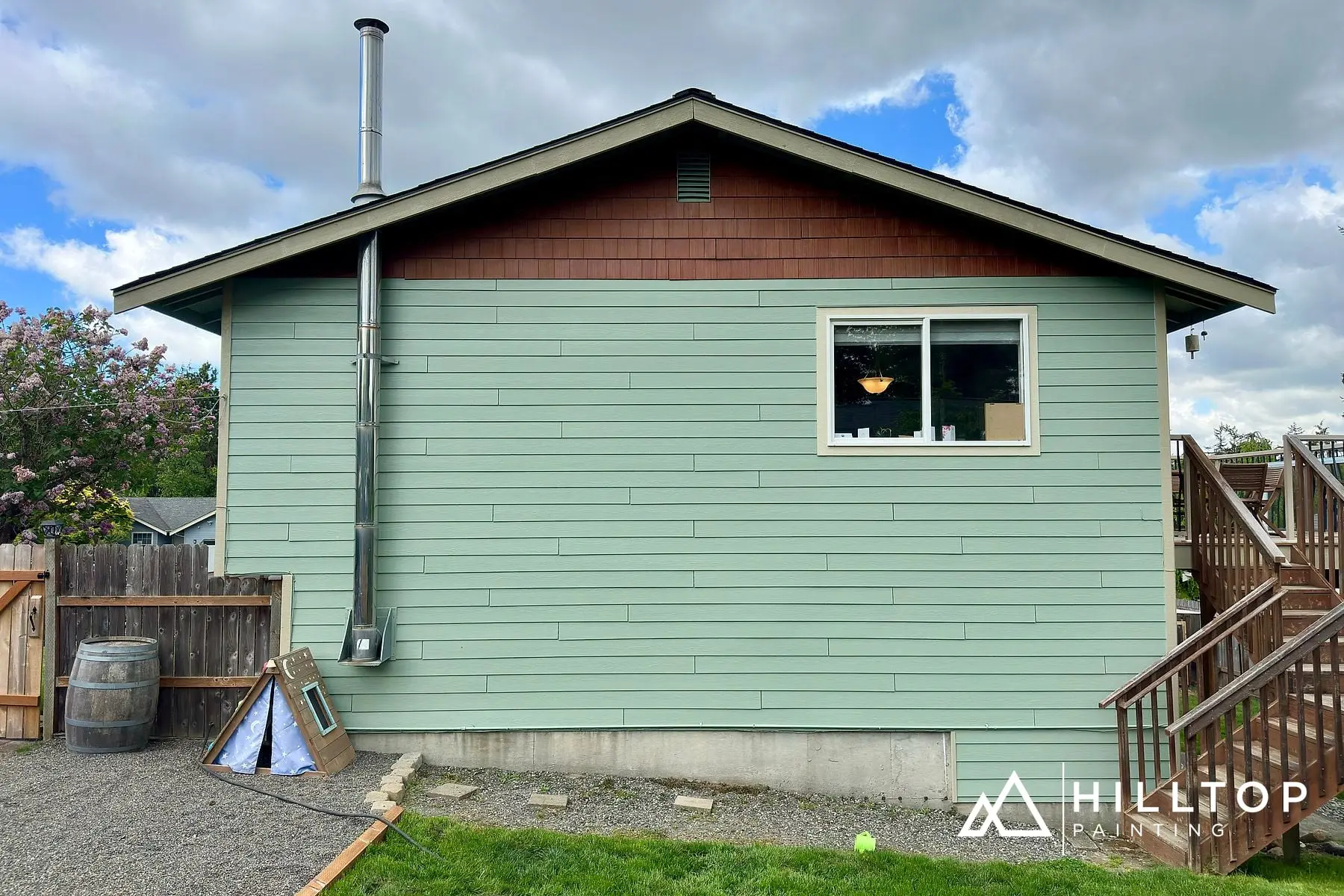 Coastal Plain SW 6192, New Fascia & Fresh Cedar on a Bellingham Split-Entry — photo 6