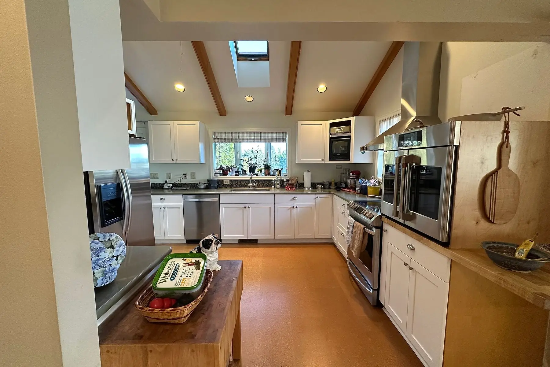 Refinished kitchen cabinets