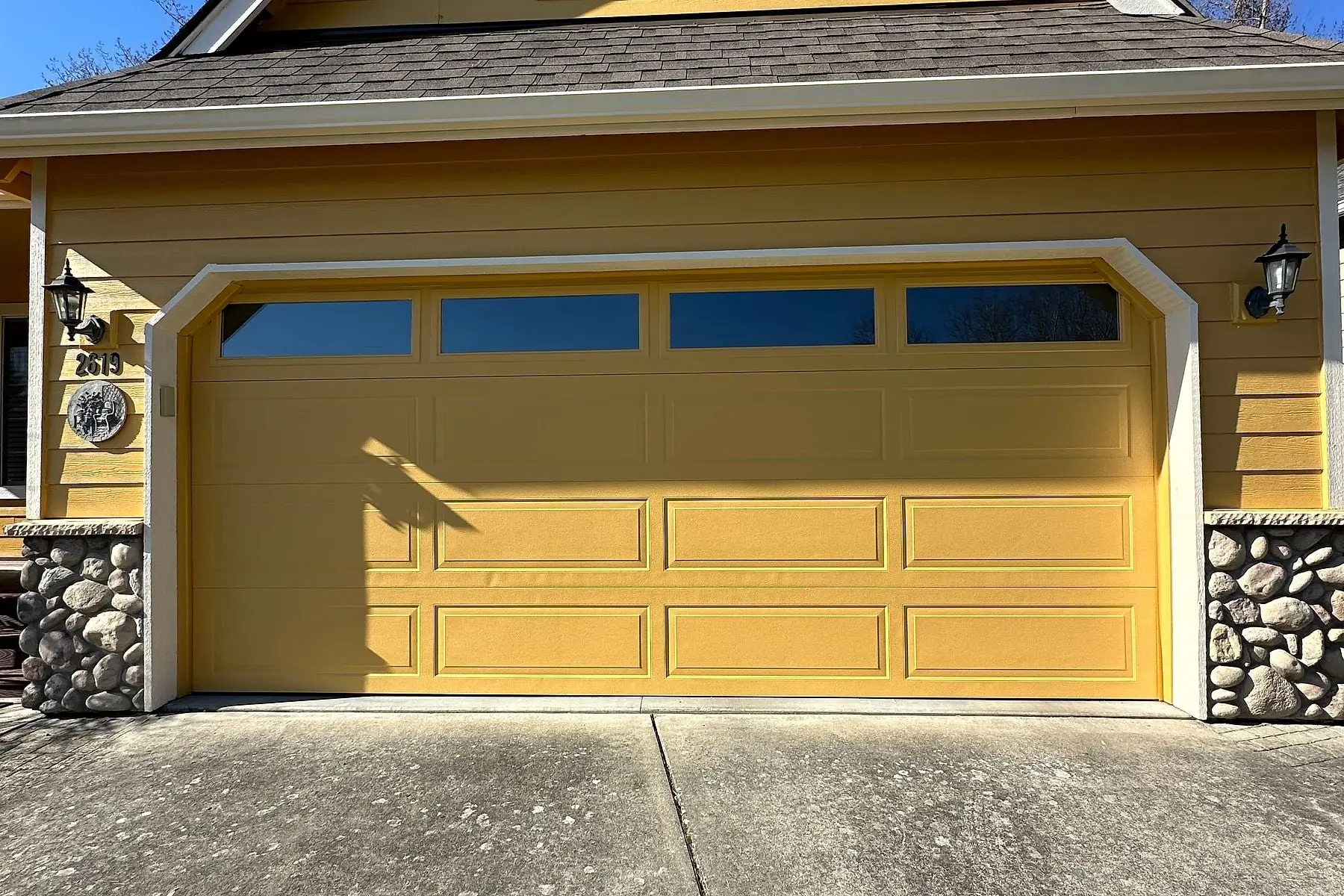 Completed painting project near Everson, WA