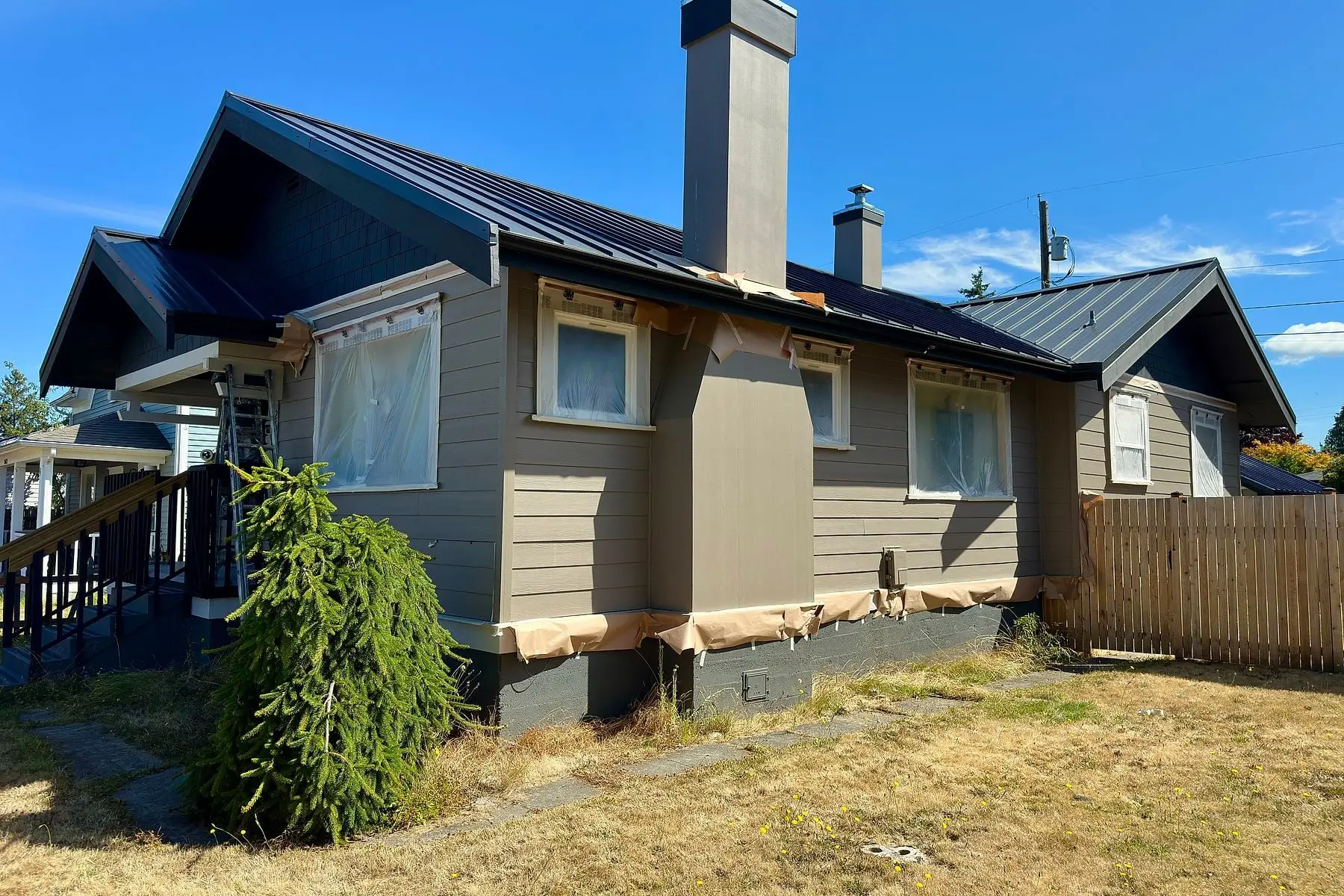 Completed painting project near Nooksack, WA