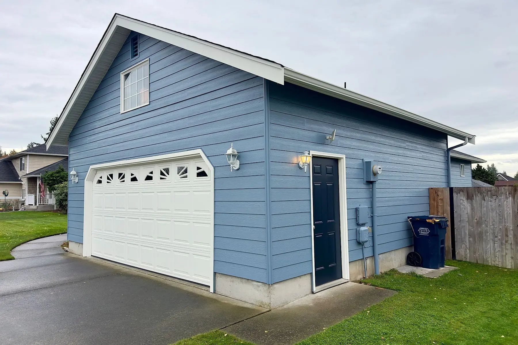 Completed painting project near Sumas, WA