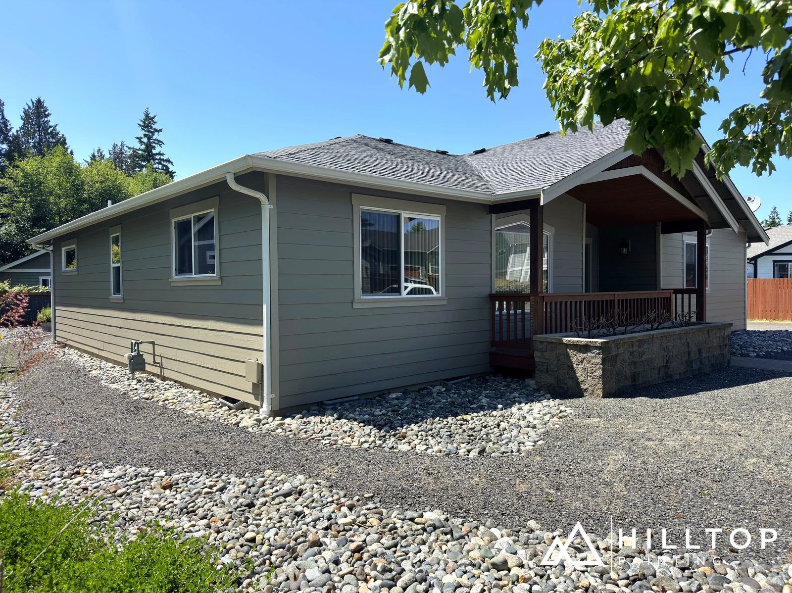 Exterior repaint blaine washington